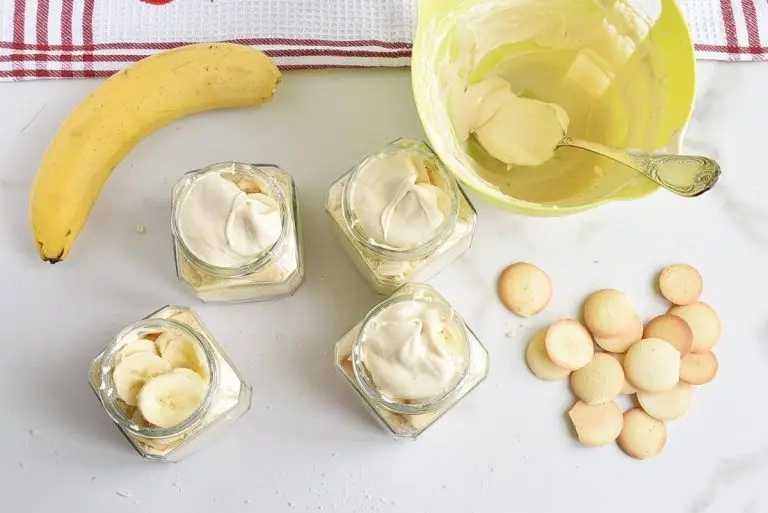 Step 2 - Banana Cream Pie in a Jar