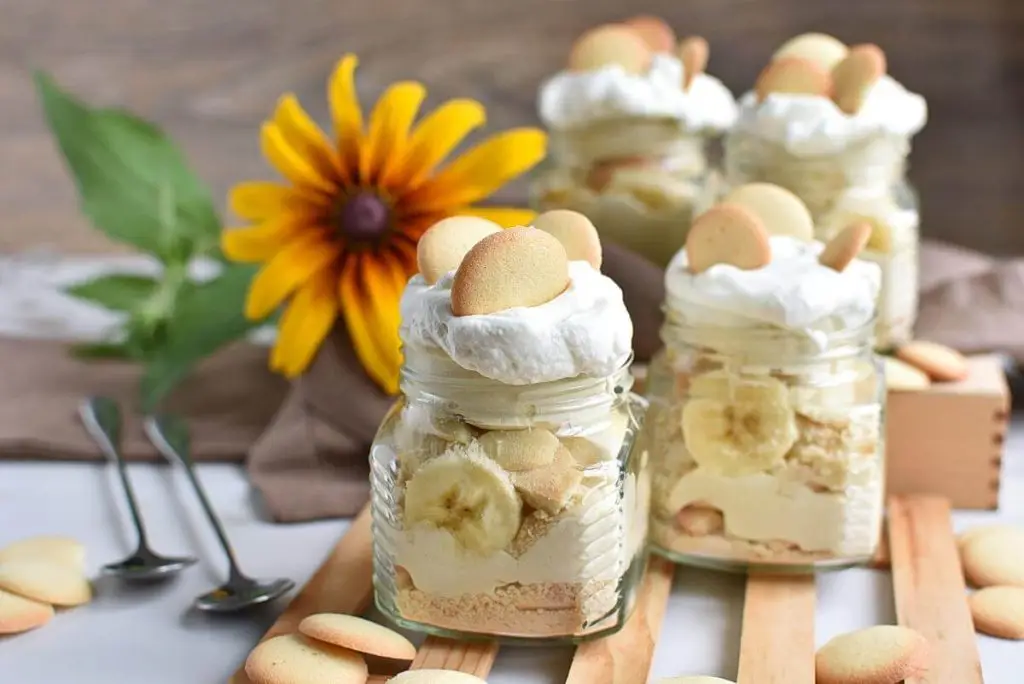 Banana Cream Pie in a Jar