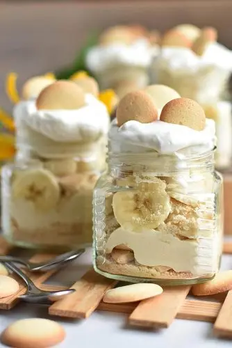 Banana Cream Pie in a Jar