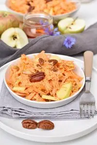 Carrot Apple Raisin Salad