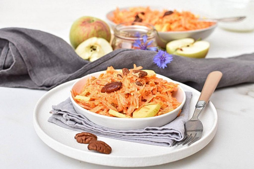 How to serve Carrot Apple Raisin Salad