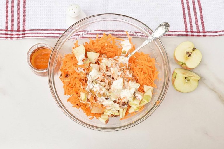 Step 3 - Carrot Apple Raisin Salad