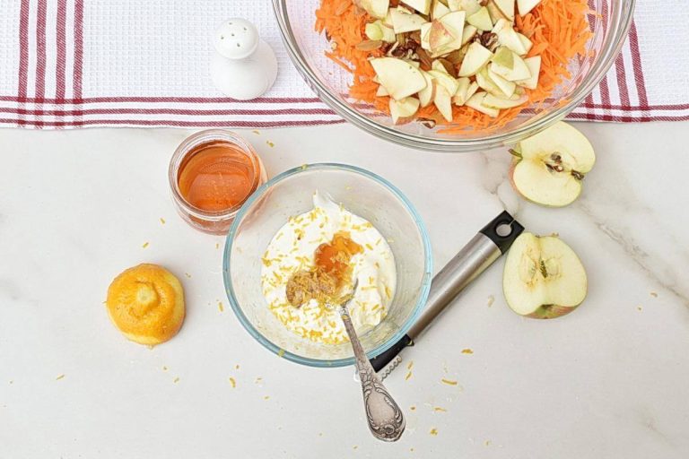 Step 2 - Carrot Apple Raisin Salad