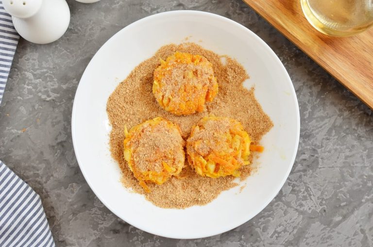Step 6 - Cheesy Carrot Fritters
