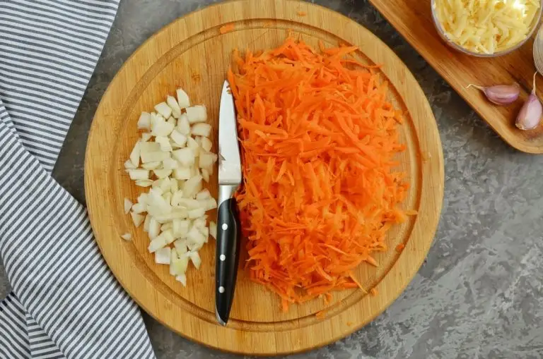 Step 1 - Cheesy Carrot Fritters