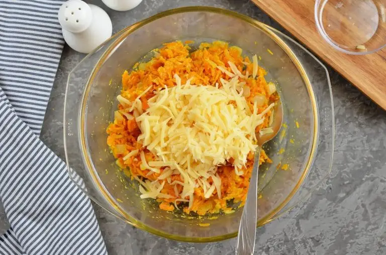 Step 5 - Cheesy Carrot Fritters