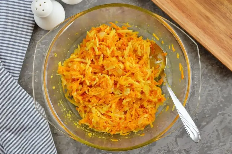 Step 5 - Cheesy Carrot Fritters