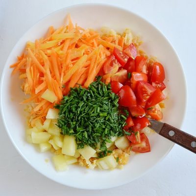 Chickpea Carrot Salad Sandwich recipe - step 2