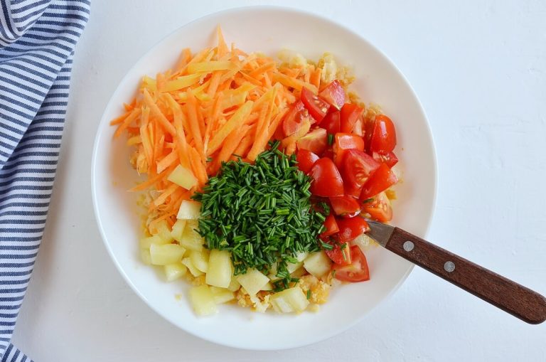 Step 2 - Chickpea Carrot Salad Sandwich