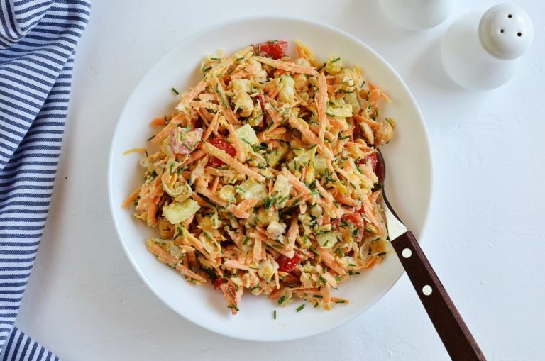 Step 2 - Chickpea Carrot Salad Sandwich