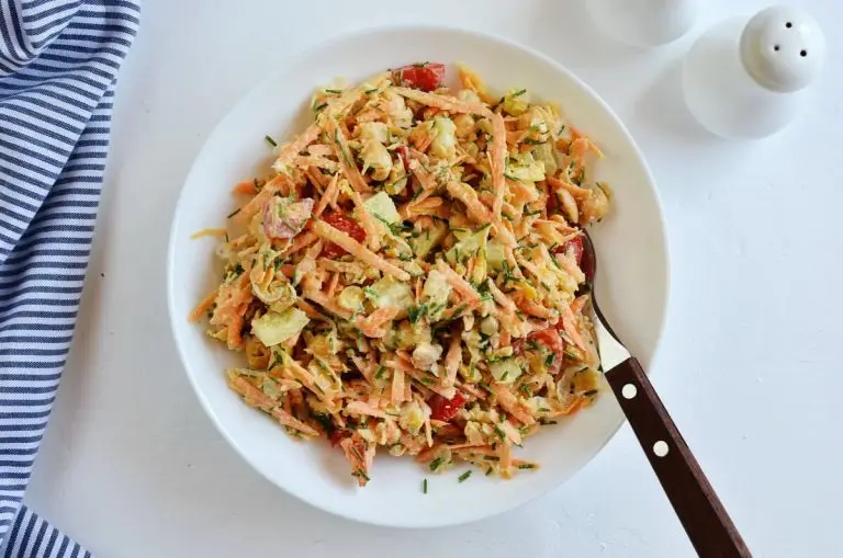 Step 2 - Chickpea Carrot Salad Sandwich