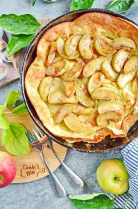 Cinnamon Apple Dutch Baby