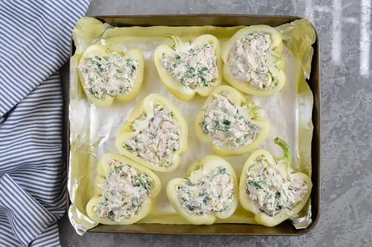 Step 4 - Creamy Chicken Stuffed Peppers
