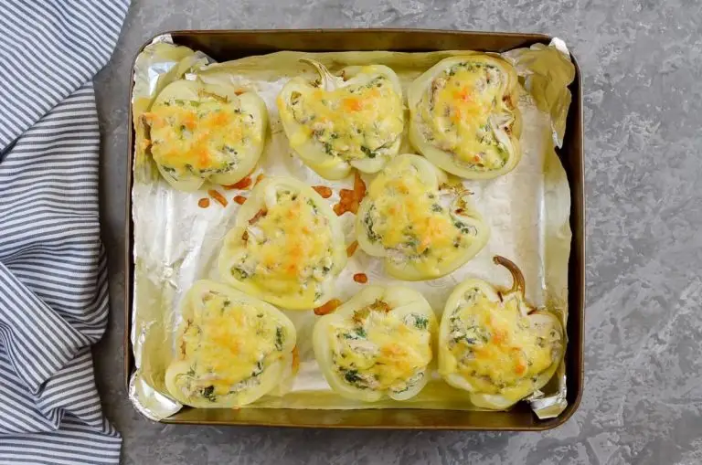 Step 5 - Creamy Chicken Stuffed Peppers
