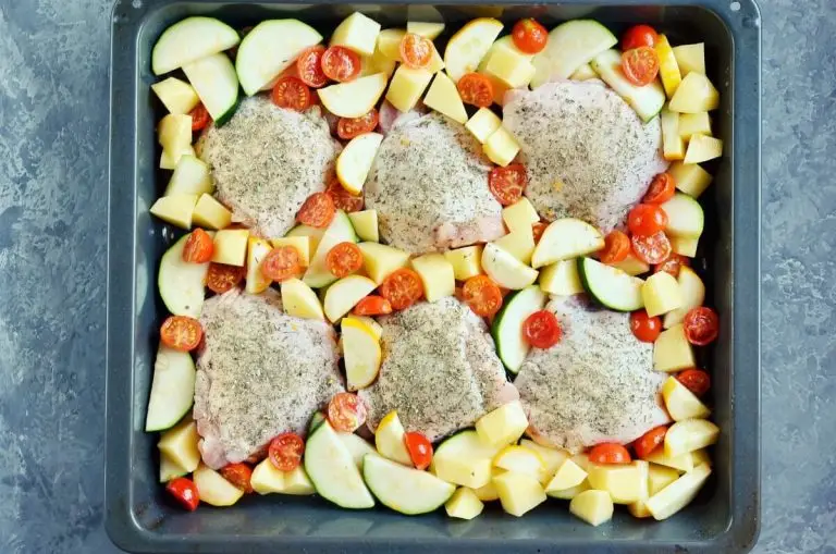 Step 7 - Crispy Chicken Thighs One-Pan Meal