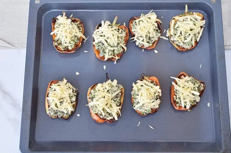 Step 6 - Easy Chicken Pesto Stuffed Peppers