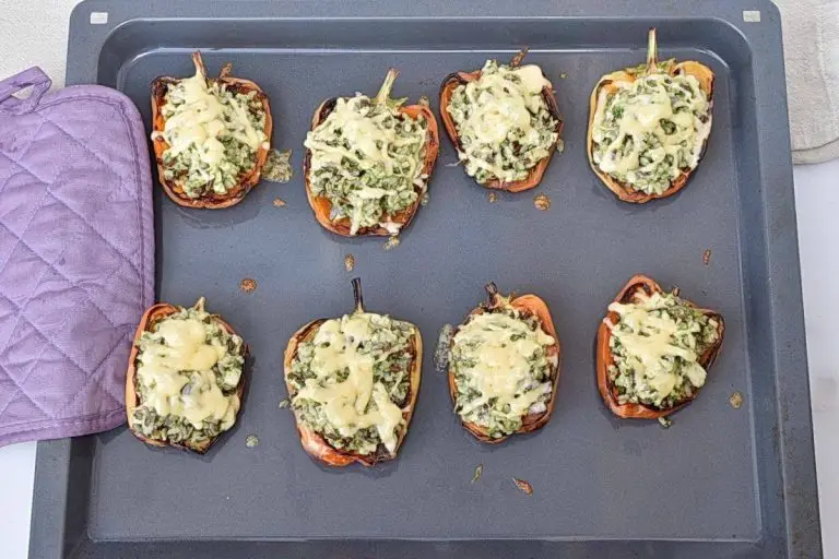 Step 7 - Easy Chicken Pesto Stuffed Peppers