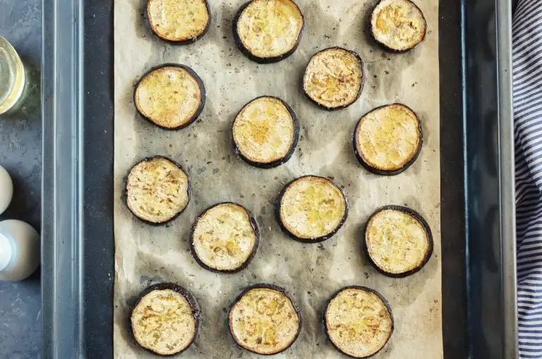 Step 4 - Eggplant Pizza