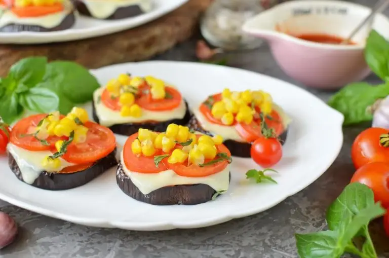 Step 7 - Eggplant Pizza