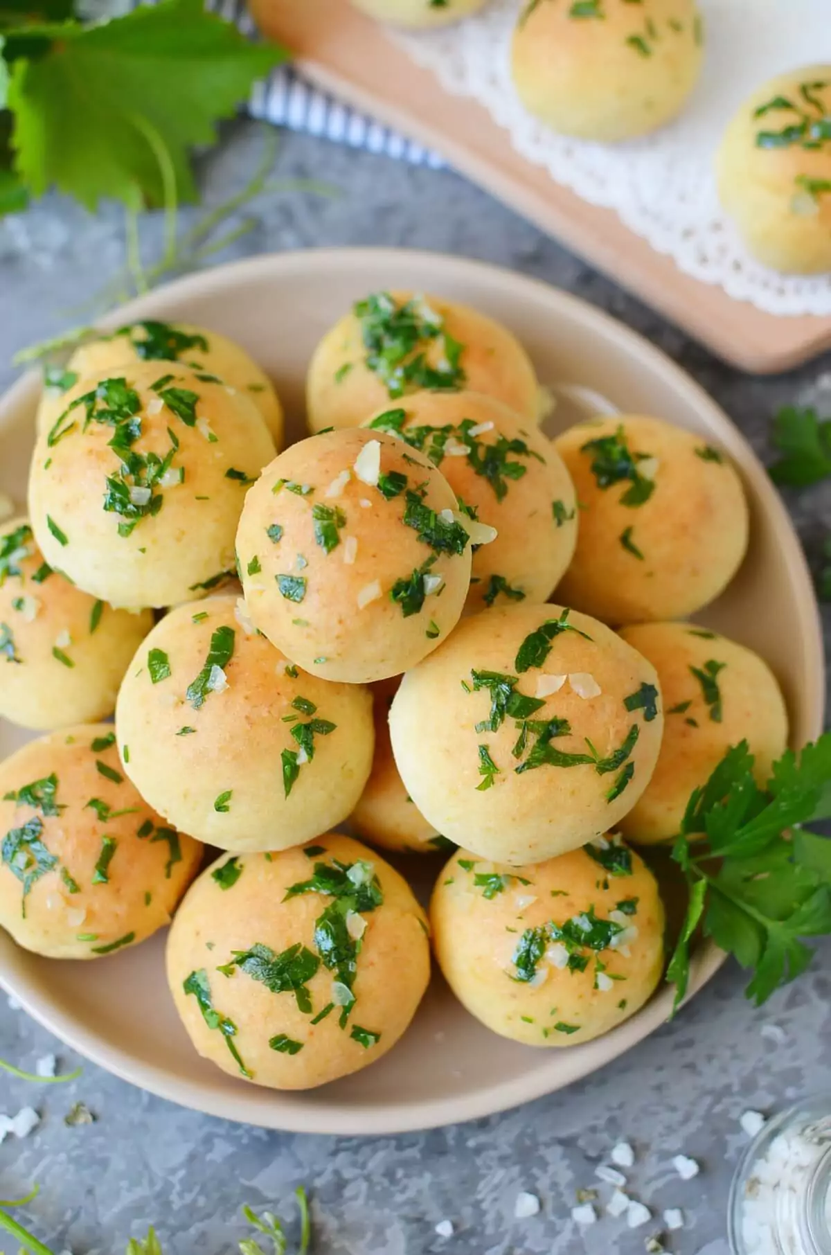 Garlic Cheese Bombs