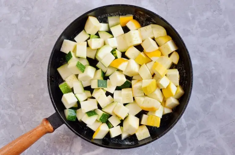 Step 2 - Garlic-Parmesan Zucchini Squash & Tomatoes