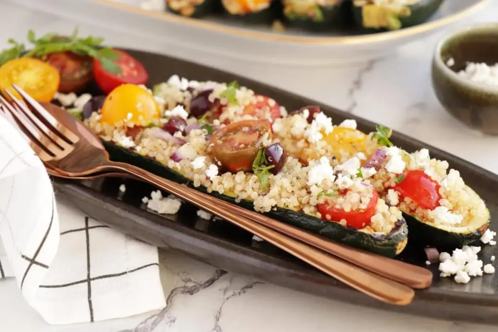 Grilled Zucchini Boats
