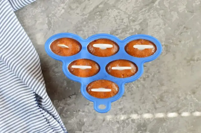 Step 4 - Homemade Plum Ice Pops