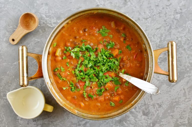 Step 7 - Homemade Vegetarian Chili