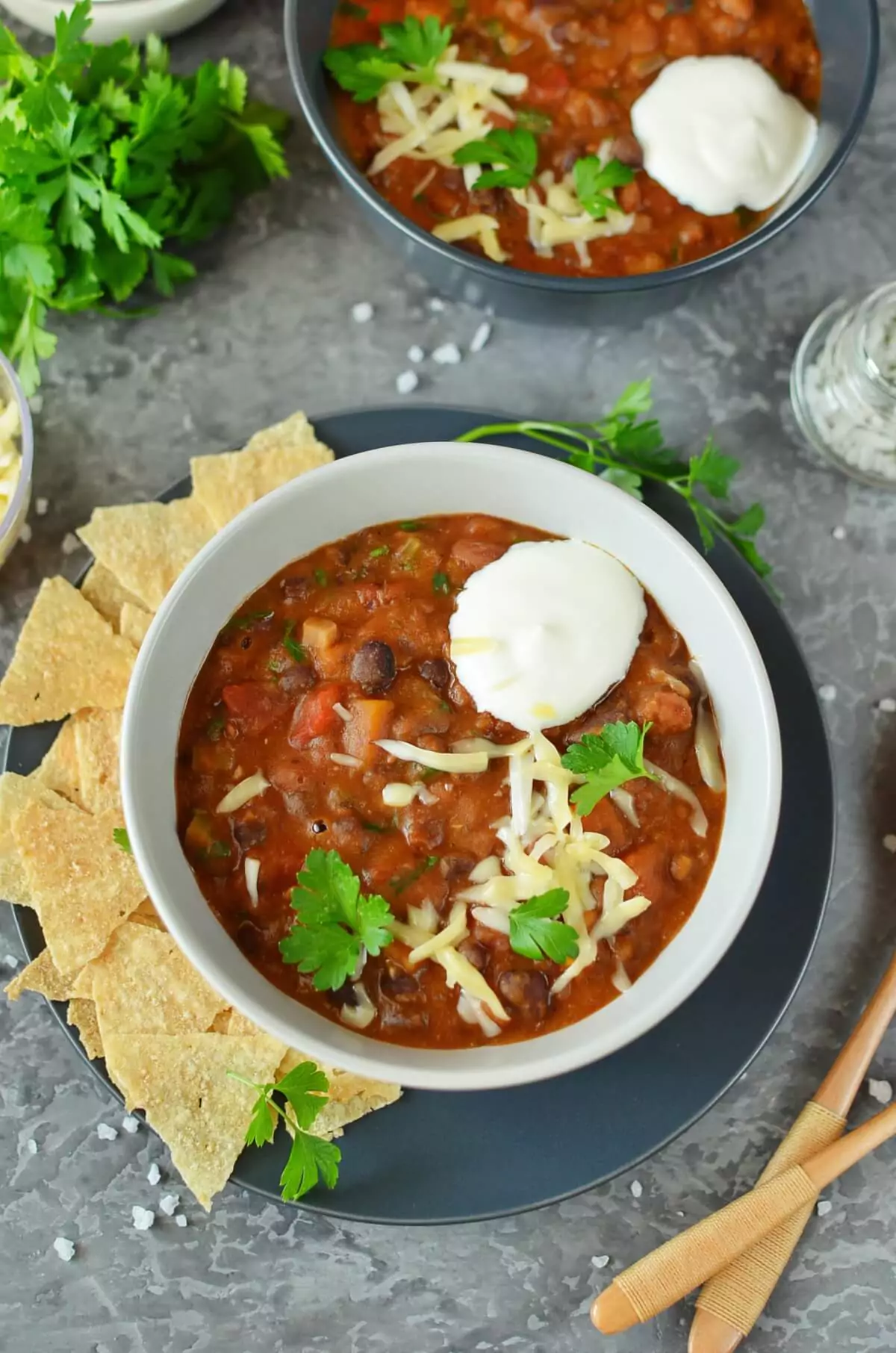 Homemade Vegetarian Chili