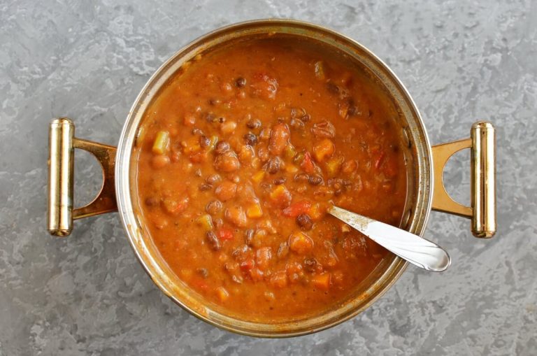 Step 6 - Homemade Vegetarian Chili