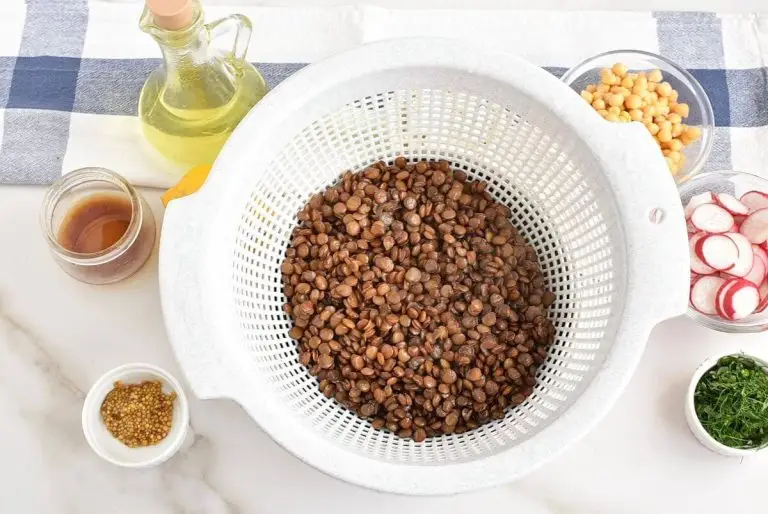 Step 1 - Lemony Lentil and Chickpea Salad