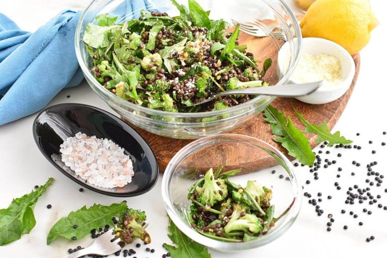 Step 7 - Lemony Roasted Broccoli, Arugula and Lentil Salad