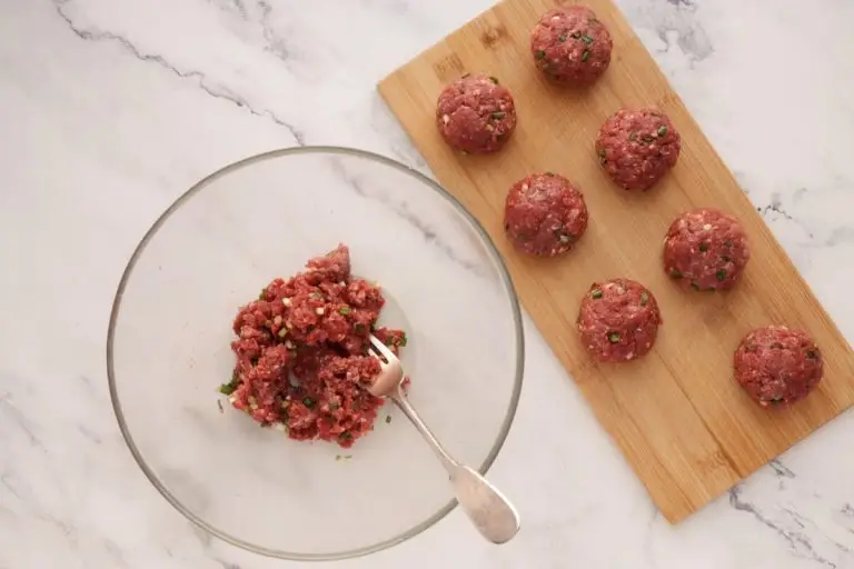 Step 2 - Mini Cheeseburger Pastry Bundles