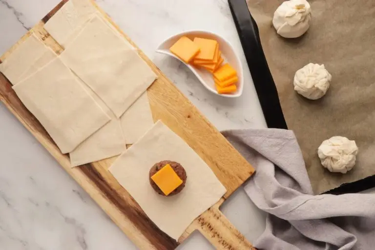 Step 6 - Mini Cheeseburger Pastry Bundles