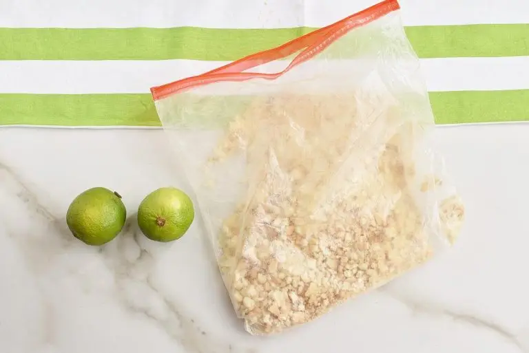 Step 1 - No Bake Key Lime Pie in a Jar