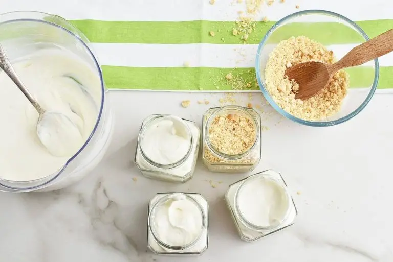 Step 5 - No Bake Key Lime Pie in a Jar