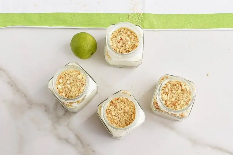 Step 5 - No Bake Key Lime Pie in a Jar