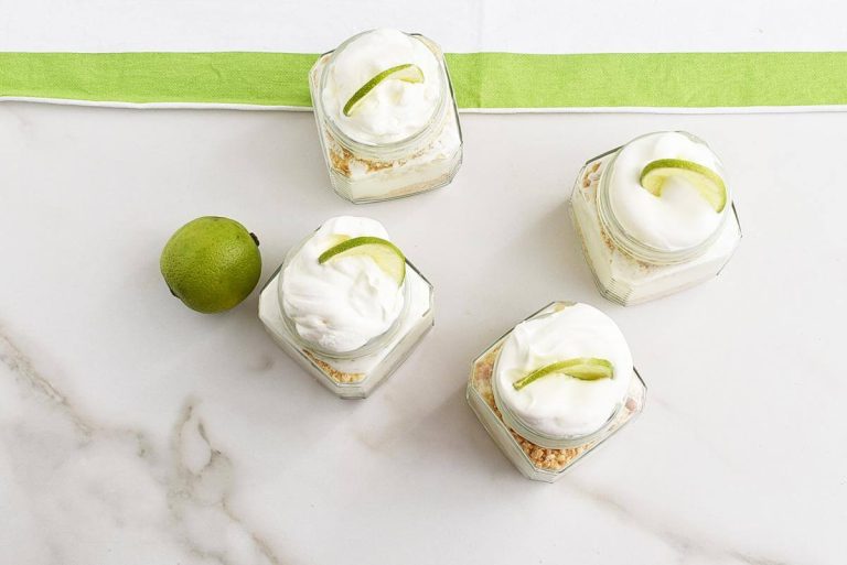 Step 6 - No Bake Key Lime Pie in a Jar