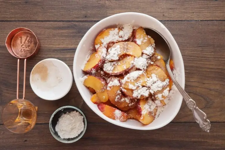 Step 3 - Fresh Peach Crostata