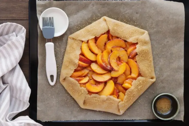 Step 6 - Fresh Peach Crostata