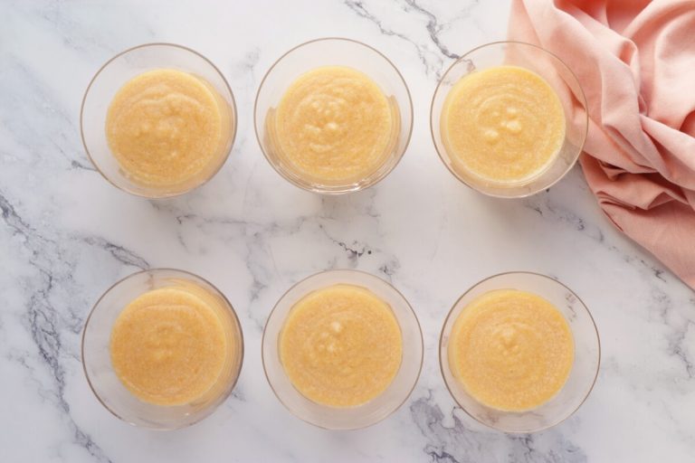 Step 5 - Peach Mousse