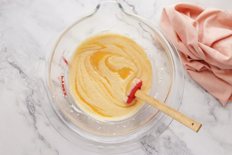 Step 5 - Peach Mousse