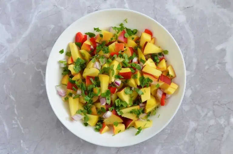 Step 1 - Peach and Nectarine Salsa