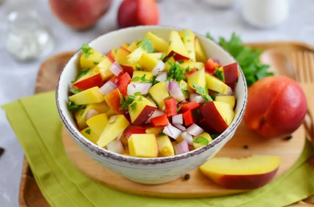 Peach and Nectarine Salsa