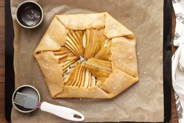 Step 7 - Pear and Blue Cheese Savory Galette