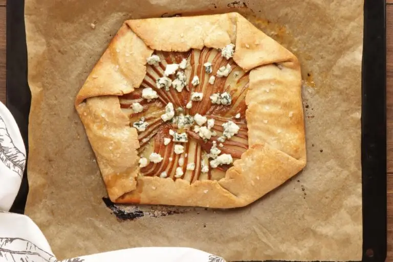 Step 9 - Pear and Blue Cheese Savory Galette