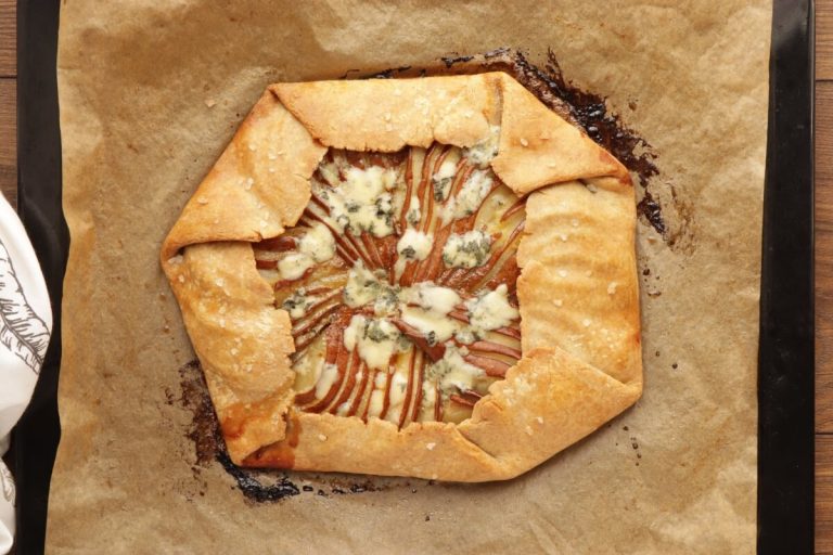 Step 10 - Pear and Blue Cheese Savory Galette
