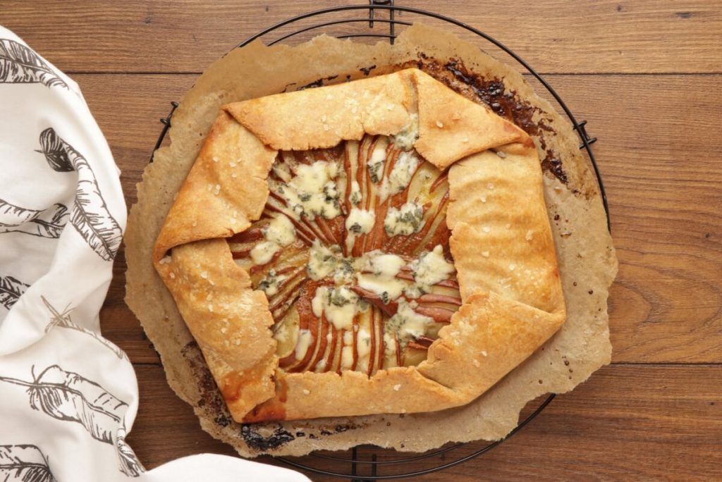 Pear and Blue Cheese Savory Galette recipe - step 11
