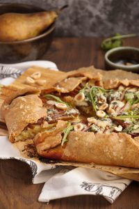 Pear and Blue Cheese Savory Galette