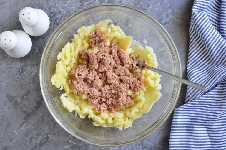 Step 2 - Potato and Tuna Patties
